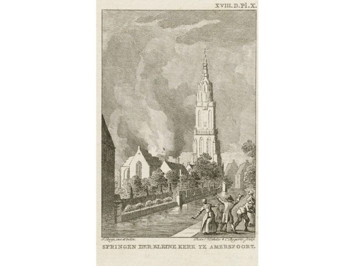 Het springen der kleine kerk (publiek domein)-1 Het springen der kleine kerk