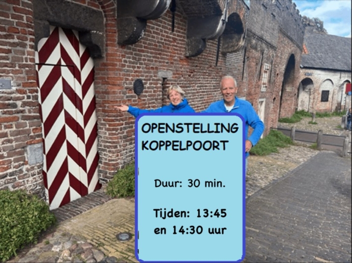 Koppelpoort openstelling zomer 2026 Koppelpoort openstelling zomer 2026